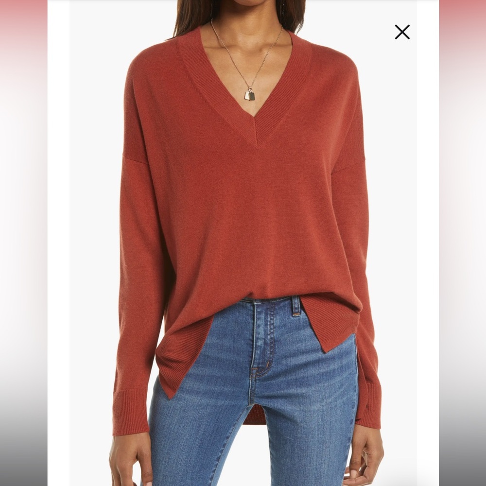 Treasure & Bond V-Neck Sweater